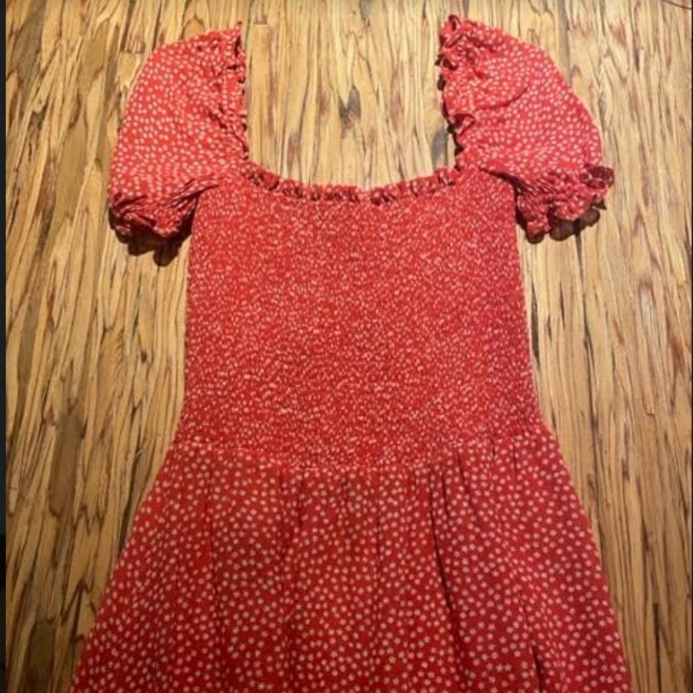 NWT Reformation INKA dress MONTANA - size medium (as seen on EMMA WATSON)